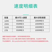 芯晶彩 U68 双接口手机电脑两用 固态U盘