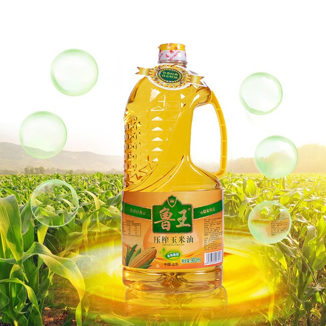 鲁王 一级压榨玉米油 900ml