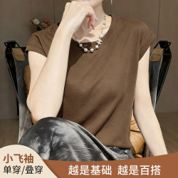 Junerose 韩系慵懒风打底T恤