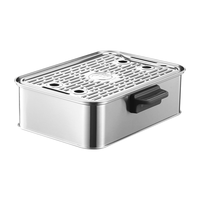 Morphy Richards/摩飞 0涂层全304不锈钢 电蒸锅蒸屉配件 金属色系