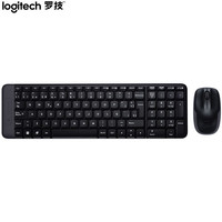 罗技 MK220 无线键鼠套装 黑色
