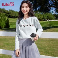 Baleno/班尼路 纯棉 女士长袖T恤
