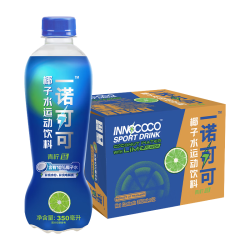 屈臣氏 innococo一诺可可电解质运动饮料 椰子青柠味 350mL*12瓶