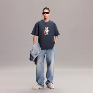  JACK&JONES/杰克琼斯 凉感 男士短袖T恤