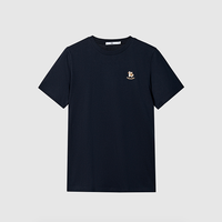 海澜之家 男士凉感短袖刺绣T恤