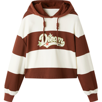  LEDIN/乐町 短款 女士连帽卫衣