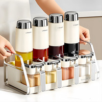 家の物语 日本防潮调料罐密封盐罐调料盒玻璃家用厨房高端调味料罐调味瓶罐