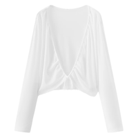  Semir/森马 修身 女士外套 本白10101