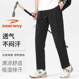 德尔惠 户外宽松 百搭工装休闲裤 5520701A01