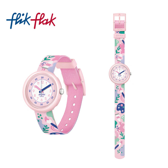 swatch Flik Flak（飞菲）幻彩艺术家 ZFPNP142 粉红色 31.85mm