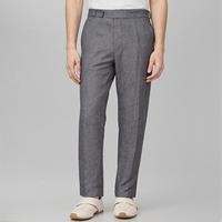 GIORGIO ARMANI 男式潮流鱼纹波点简约时尚百搭休闲萝卜裤