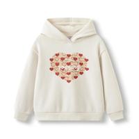 巴拉巴拉 新年季中国国家博物馆IP儿童红色卫衣女童春秋长袖挺括有型舒适