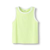 巴拉巴拉 弹软舒适中大童儿童t恤女童宝宝婴儿无袖圆领背心夏装女装夏季款