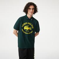 LACOSTE/拉科斯特 复古印花 男士POLO衫