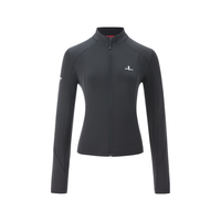  Biemlfdlkk/比音勒芬 吸湿速干 女士针织夹克 07黑色 S （90）