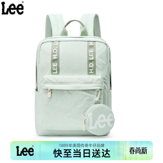 Lee 双肩包男女大学休闲旅行包背包电脑包 LE240175M