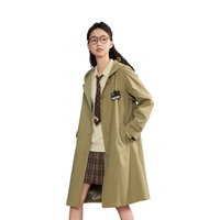  ZIHAN/紫涵 休闲宽松 女士风衣