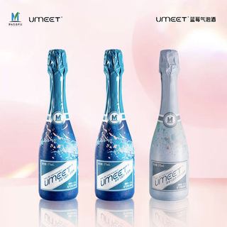  umeet/悠蜜 低度微醺 蓝莓气泡酒