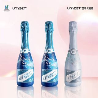  umeet/悠蜜 低度微醺 蓝莓气泡酒