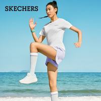 斯凯奇 新款简约休闲短袖T恤女款