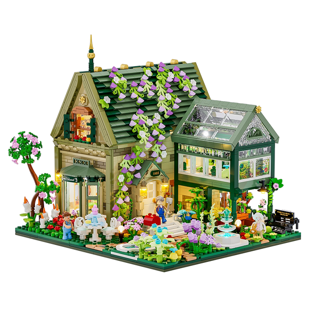 新品发售：Lumibricks 复古房屋系列 10013 花园小屋