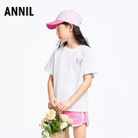  Annil/安奈儿 女童短袖T恤