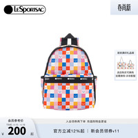 LeSportsac TRENDY系列 女士双肩包 大容量通勤电脑包