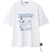  Semir/森马 吸湿速干 男士短袖T恤 可拆卸吊坠