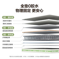  QuanU/全友 黄麻+邦尼尔弹簧 床垫