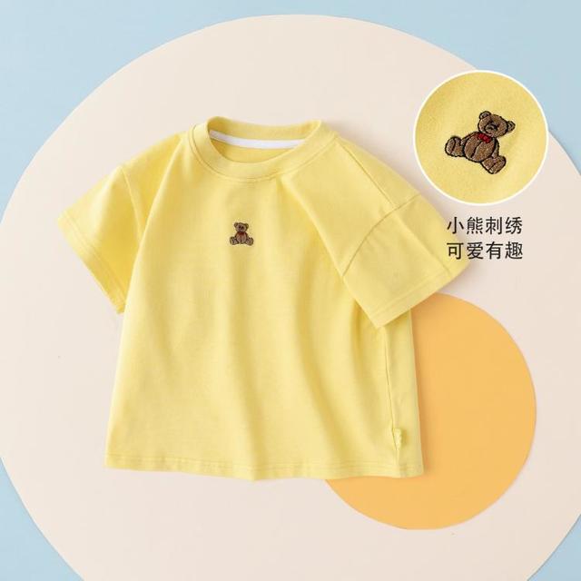 嘟嘟家 冰爽 儿童短袖T恤