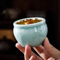 灵沐 青瓷鱼缸杯