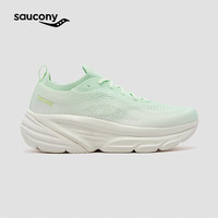 saucony 缓震支撑 女士跑步鞋 浅绿-FOR HER-女 40 拍大半码或者一码