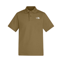  THE NORTH FACE/北面 户外翻领 男士POLO衫 卡其色 2XL