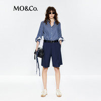 MO&Co./摩安珂 丝光感 女士衬衫