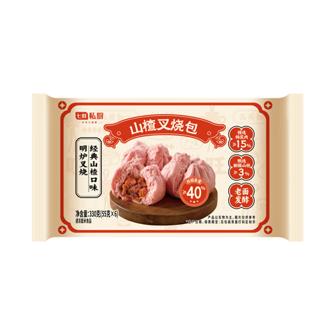  七鲜私厨 港式 叉烧包
