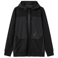 NAUTICA/诺帝卡 舒弹 男士连帽针织夹克