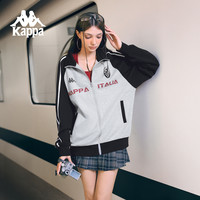 卡帕 背靠背运动外套秋季新款美式泽西风高街休闲开衫上衣