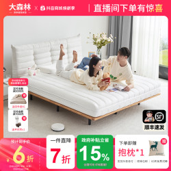 大森林家居 大森林纯黄麻 卧室家用定制榻榻米护脊全拆棕垫薄床垫