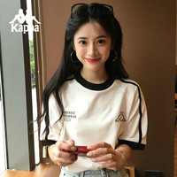 卡帕 短袖新款时尚情侣运动半袖男女同款上衣K0E32TD14