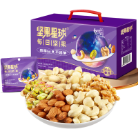 今日必买、看球季：坚果星球 高蛋白 坚果混合干果仁礼盒