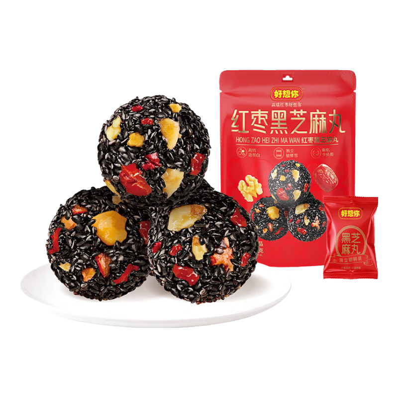  好想你 高钙 红枣黑芝麻丸