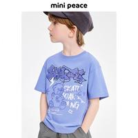  Mini Peace 潮酷 儿童短袖T恤