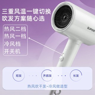  SUPOR/苏泊尔 EHDL-F844D 负离子 吹风机