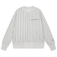  Champion 加绒 棒球领针织外套