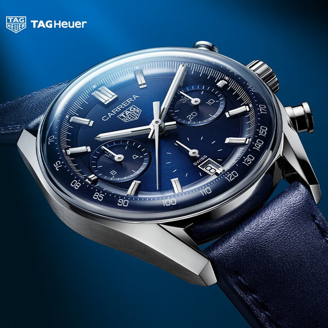 TAG Heuer 卡莱拉 日历计时码表机械男表