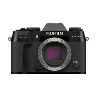  FUJIFILM/富士 6K视频 微单数码相机+64G卡+肩带+机身 富士X-T50 黑色 单机身