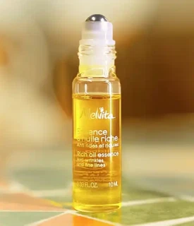 Melvita 蜜葳特时光小亮珠按摩滚珠淡纹抗皱精华油10ml+蒸汽眼罩10片礼盒