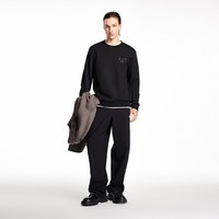JACK&JONES/杰克琼斯 法斗犬刺绣贴布 男士卫衣