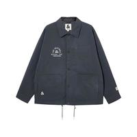 JACK&JONES/杰克琼斯 宽松翻领刺绣 男士棉服