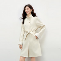 CHIU·SHUI/秋水伊人 蕾丝装饰 女士风衣